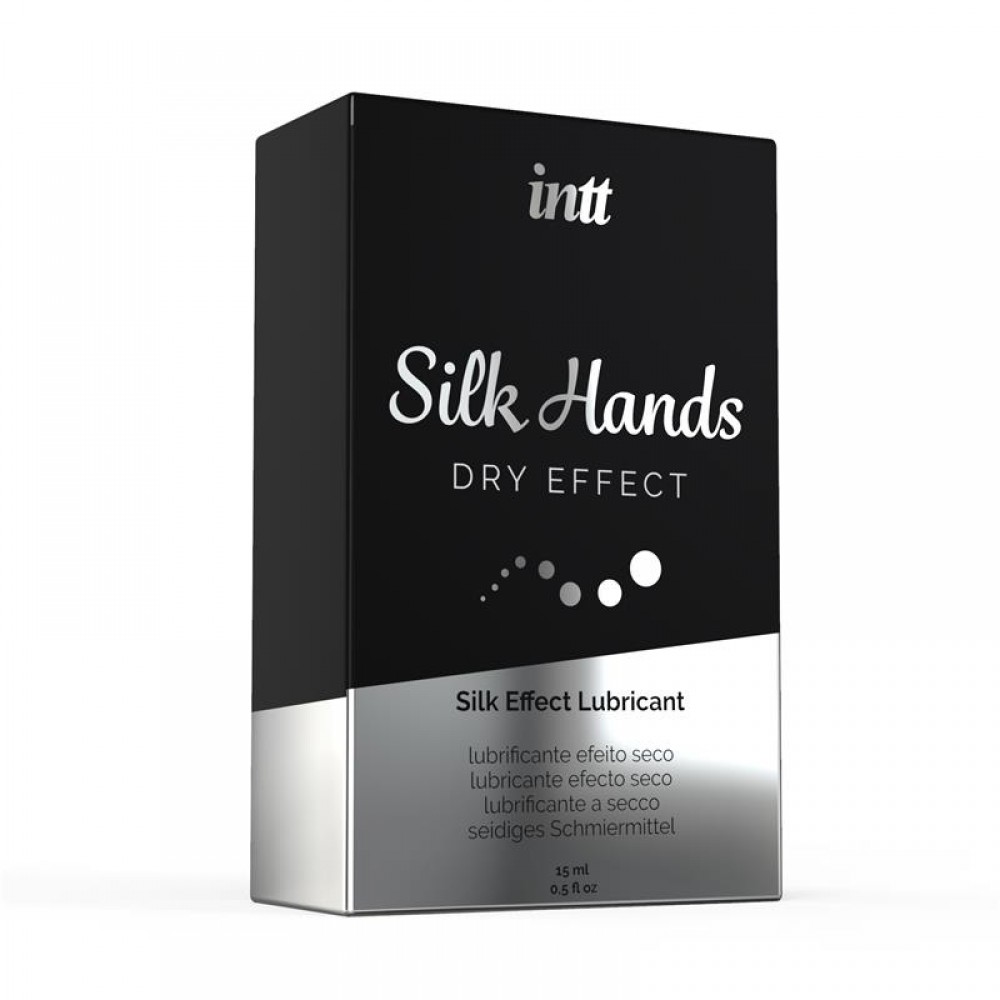  - Лубрикант для мастурбации на силиконовой основеі Intt Silk Hands, 15 мл 1