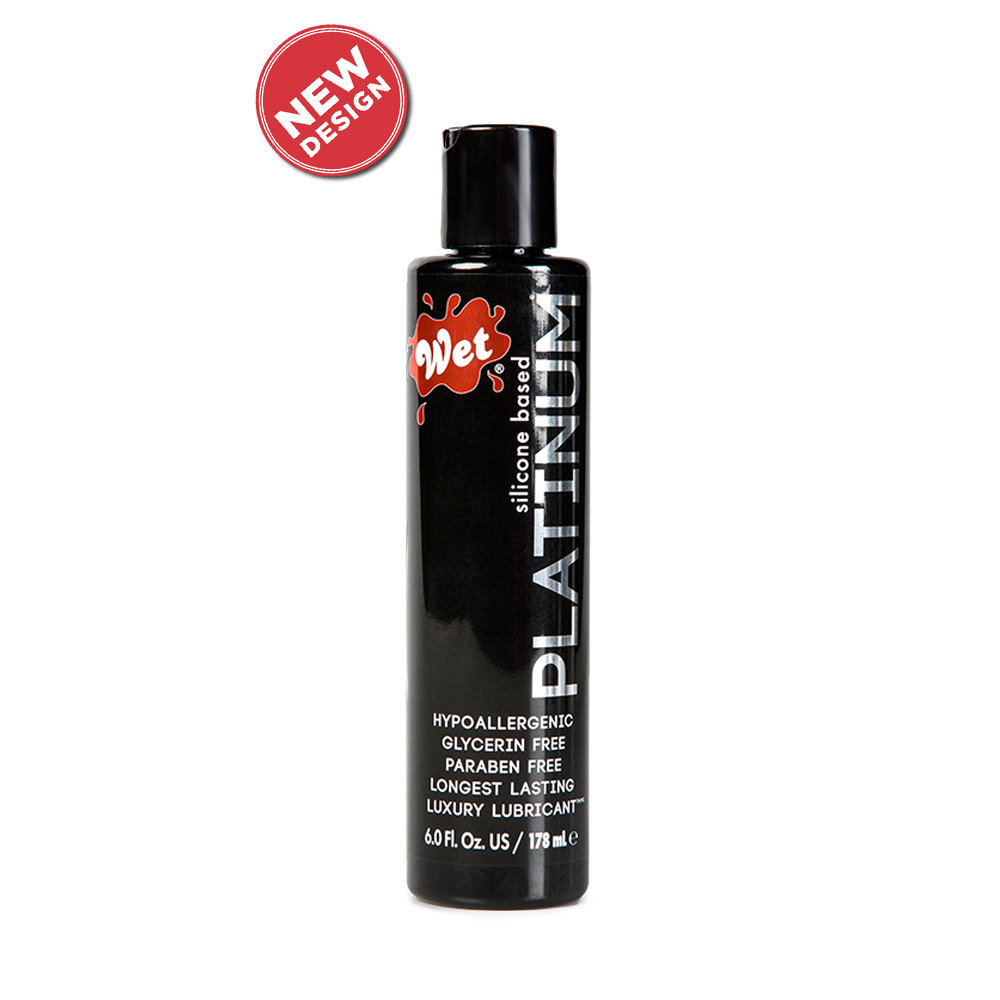 Разное - Лубрикант на силиконовой основе Wet Platinum, 178 мл