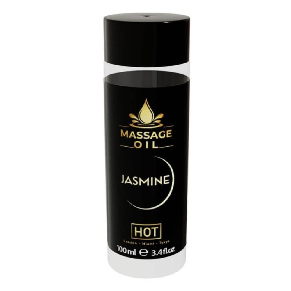 Разное - Массажное масло HOT Massage Oil Jasmin с ароматом жасмина, 100 мл