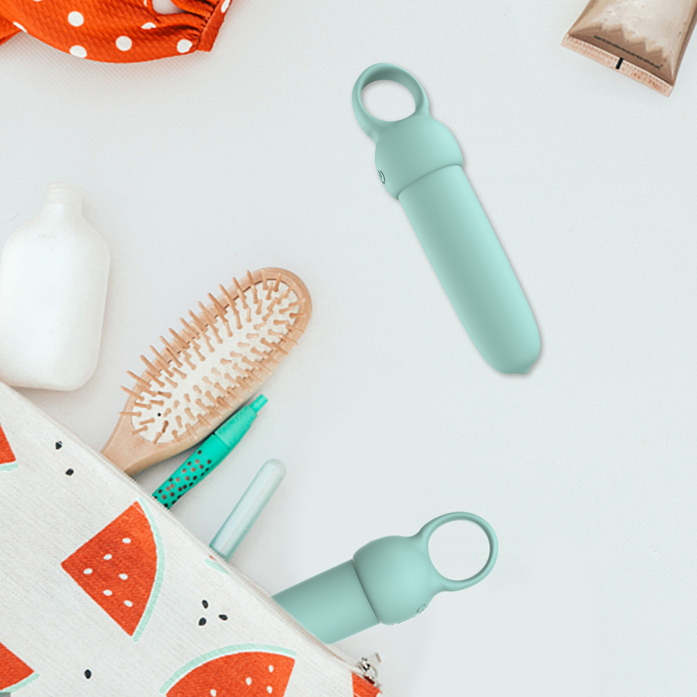 Классический вибратор - Мини-вибратор Every Night Toys Elliot светло-бирюзовый, 10 режимов вибрации 6