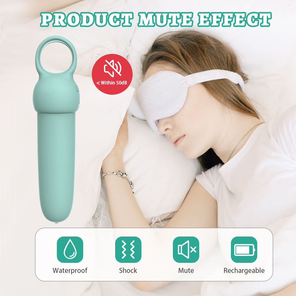 Классический вибратор - Мини-вибратор Every Night Toys Elliot светло-бирюзовый, 10 режимов вибрации 3