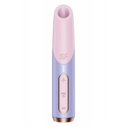 Мініатюрний вакуумний стимулятор клітора Satisfyer Bold Kiss рожево-бузковий