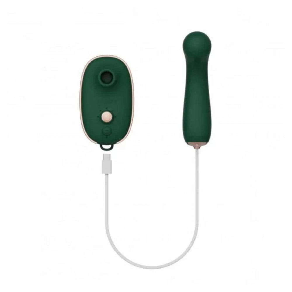 Різне - Набір секс-іграшок Qingnan Quartet, 4 предмети GREEN 1