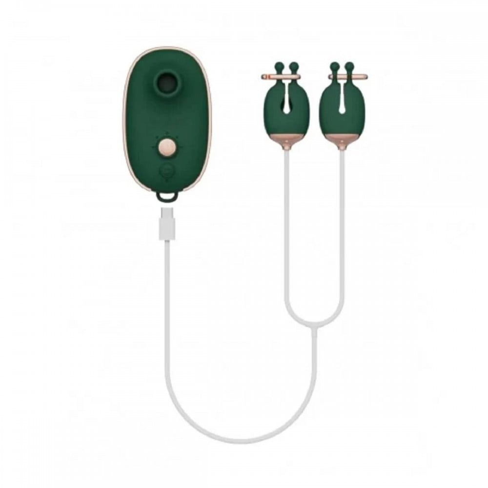 Різне - Набір секс-іграшок Qingnan Quartet, 4 предмети GREEN 3