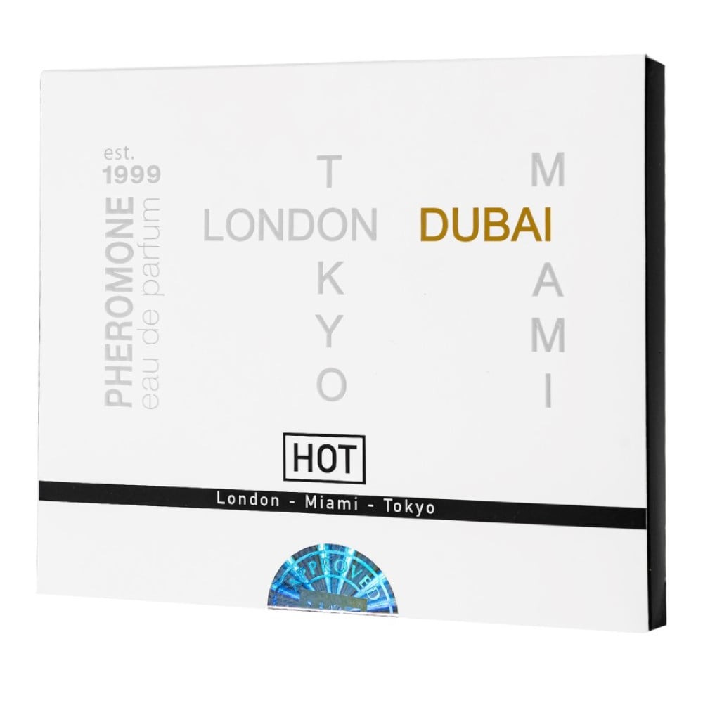 Разное - Набор женских парфюмов с феромонами HOT LMTD Pheromone Perfume Women, 4x5 мл 5