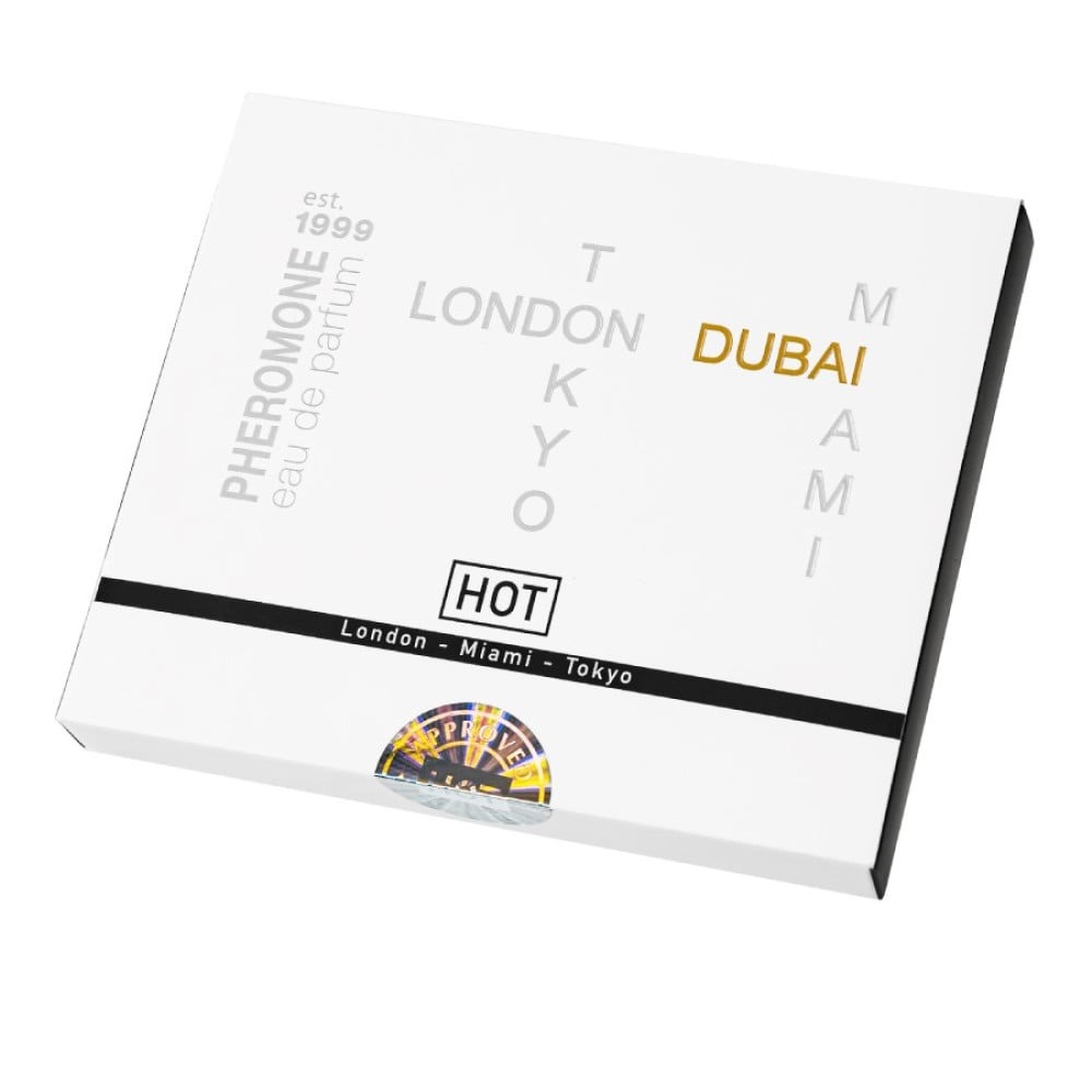 Разное - Набор женских парфюмов с феромонами HOT LMTD Pheromone Perfume Women, 4x5 мл 4