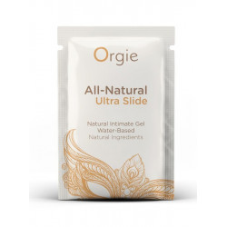 САШЕТ/Лубрикант на водній основі Orgie ALL-NATURAL Ultra Slide ультраковзний, 2 мл