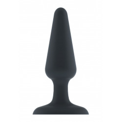 Анальная пробка с вибрацией Dorcel Best Vibe Plug M, макс. диаметр 4,1см, soft-touch силикон