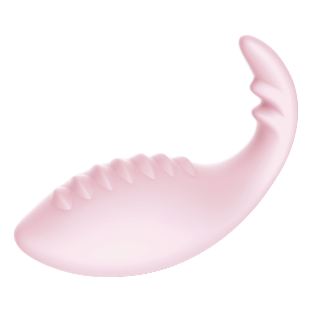 Виброяйцо - Вибратор-яйцо Leten Dinosaur Baby Pink 1