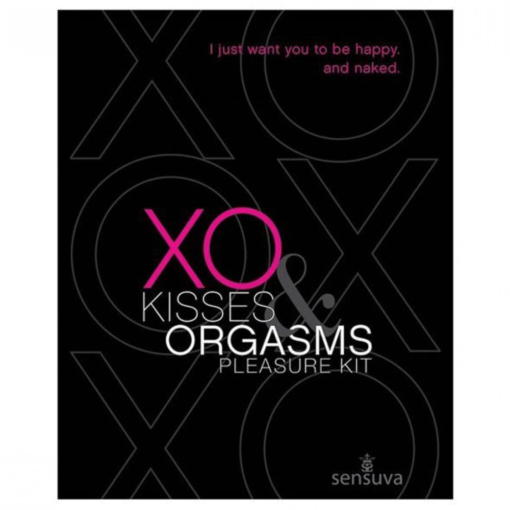 Интимная косметика - Подарочный набор Sensuva XO Kisses & Orgasms (бальзам для губ с феромонами и жидкий вибратор) 1