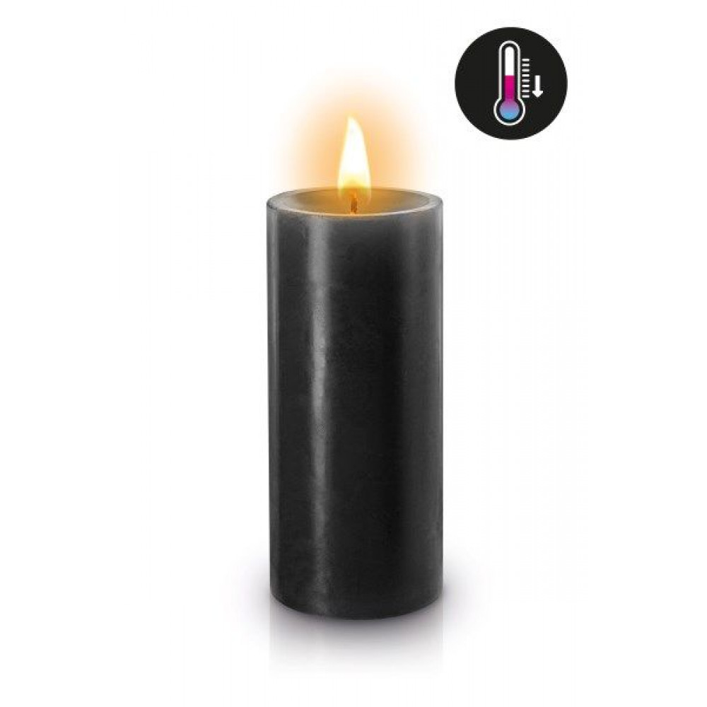  Аксессуары - БДСМ-cвеча низкотемпературная Fetish Tentation SM Low Temperature Candle Black