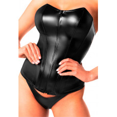 Корсет Noir Handmade F334 Powerwetlook corset - L