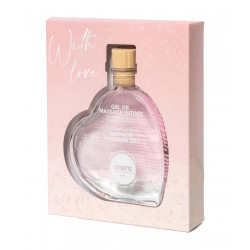 Масажний гель EXSENS With Love Cotton Candy 50 мл, розігрівальний, без цукру, їстівний