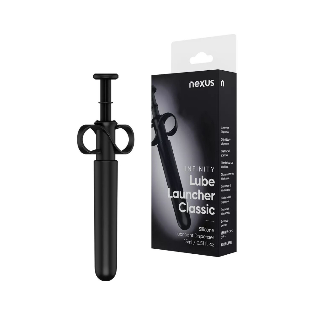 Массажеры простаты - Шприц для введения смазки Nexus Infinity Lube launcher Classic, объем 15 мл 8