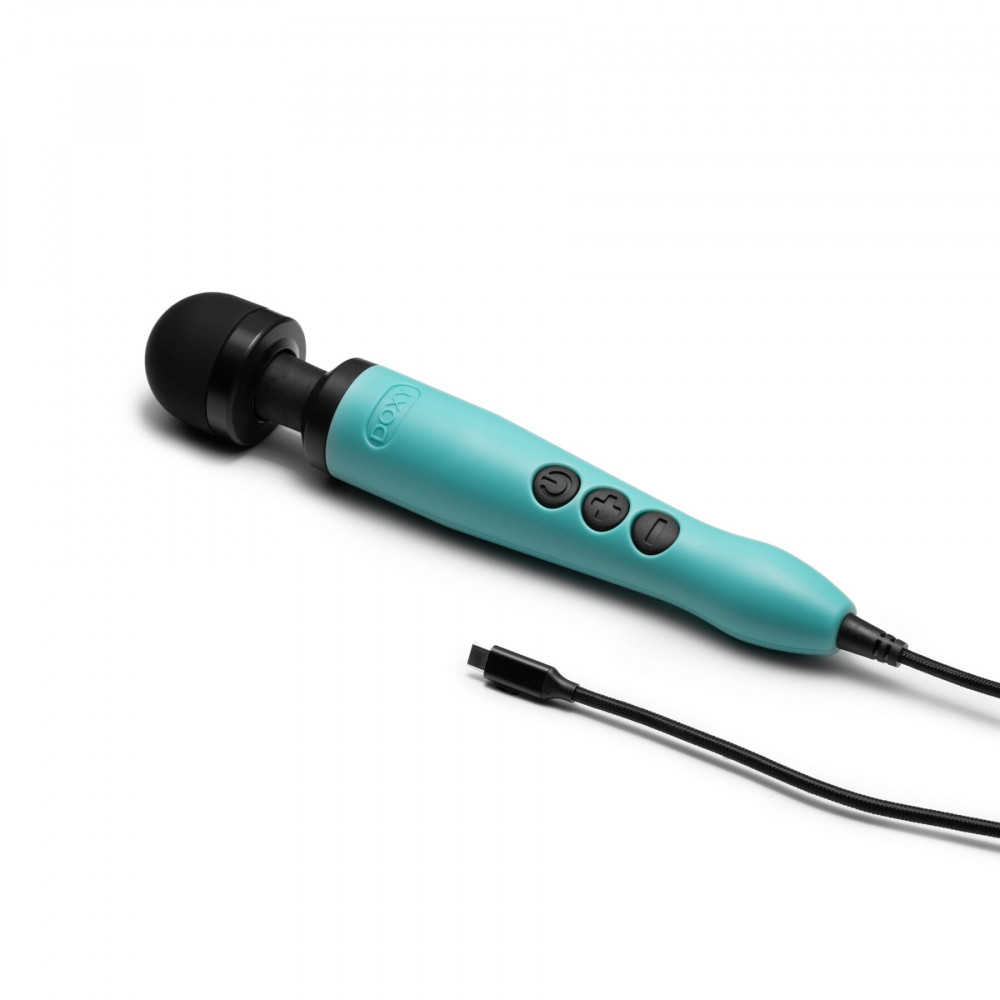 Для LGBTQ+ - Вібромасажер DOXY3 USB-C Massager TURQUOISE