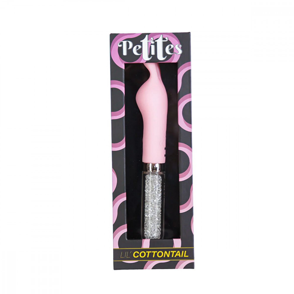 Вибропули и мини-вибраторы - Вибратор Petites Lil’ Cottontail Vibrator - Pink 6