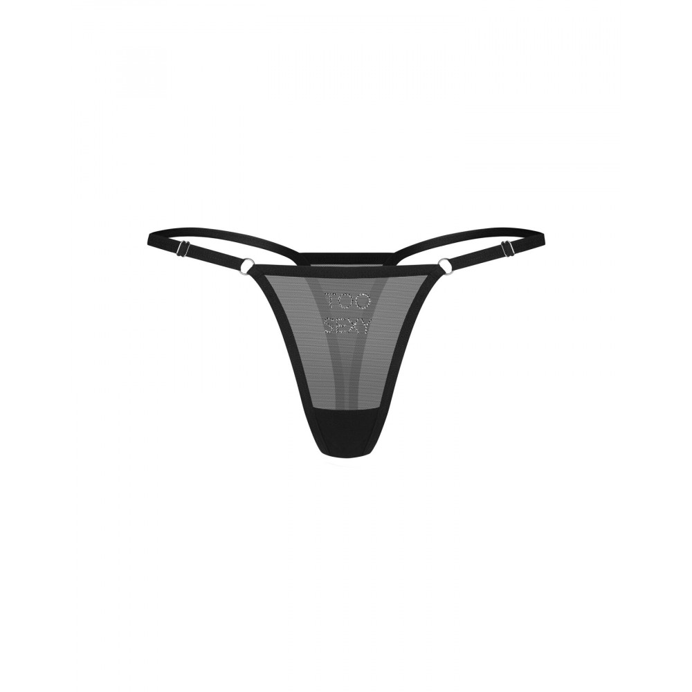 Женское эротическое белье - Трусики Obsessive Violami Sexy thong L/XL 5