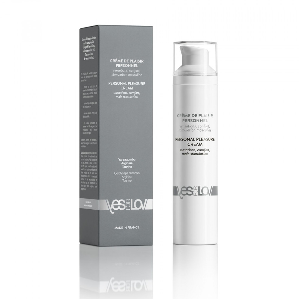 Пролонгаторы и смазки - Гель для мастурбации YESforLOV PERSONAL PLEASURE CREAM 50 мл
