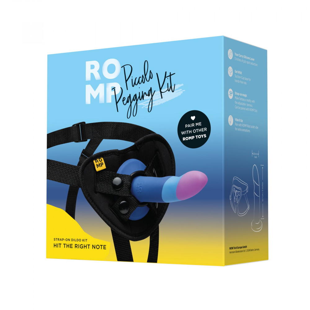 Страпоны - Страпон Romp Piccolo Pegging Kit 5
