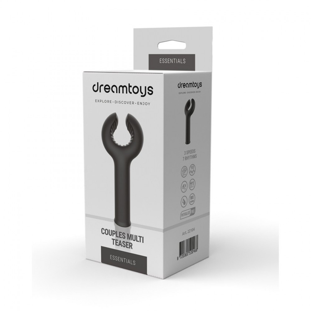 Игрушки для пар - Универсальный вибратор Dream Toys Essentials, черный, 14,5 см 1