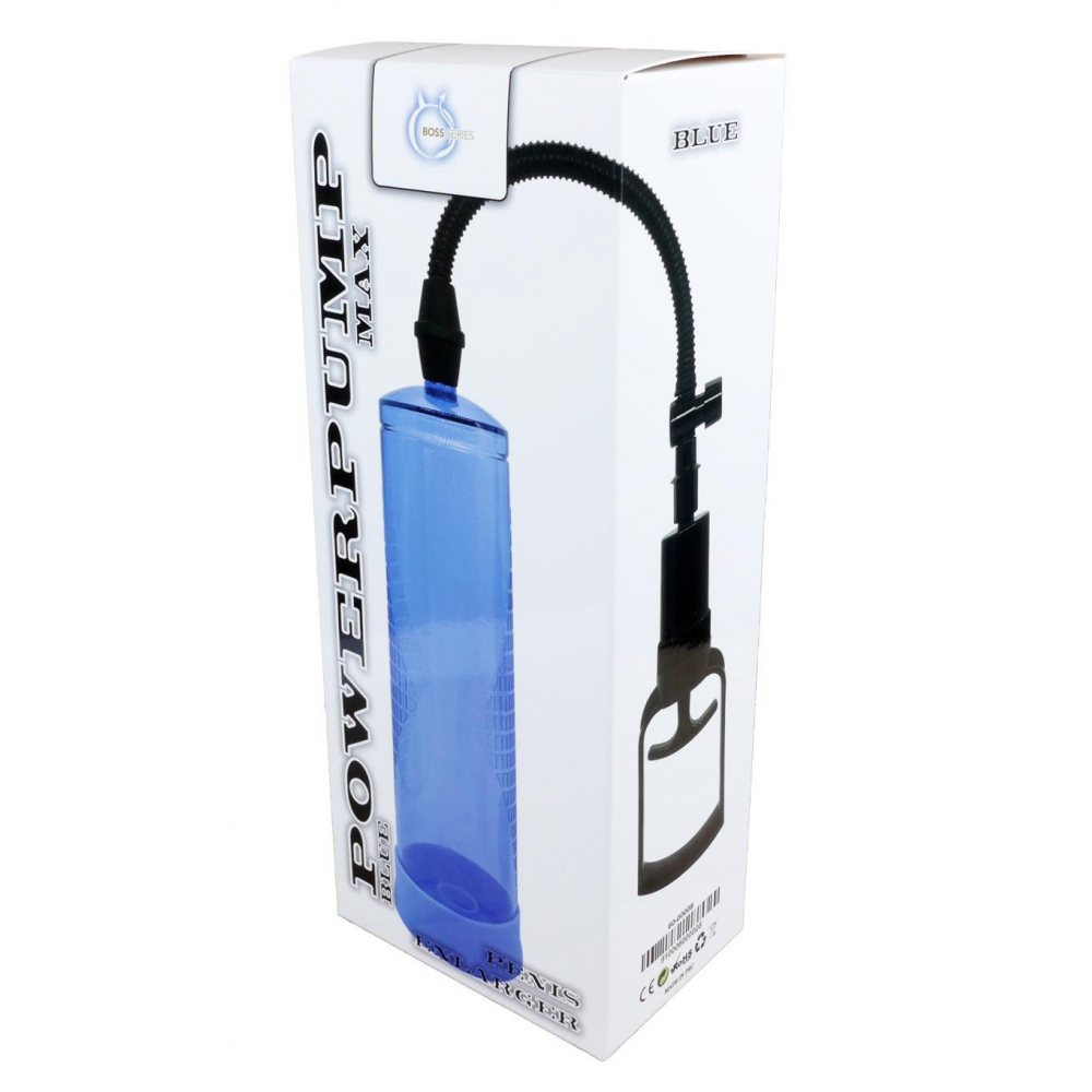 Женские вакуумные помпы - Вакуумная помпа Boss Series: Power pump MAX - Blue, BS6000008 1