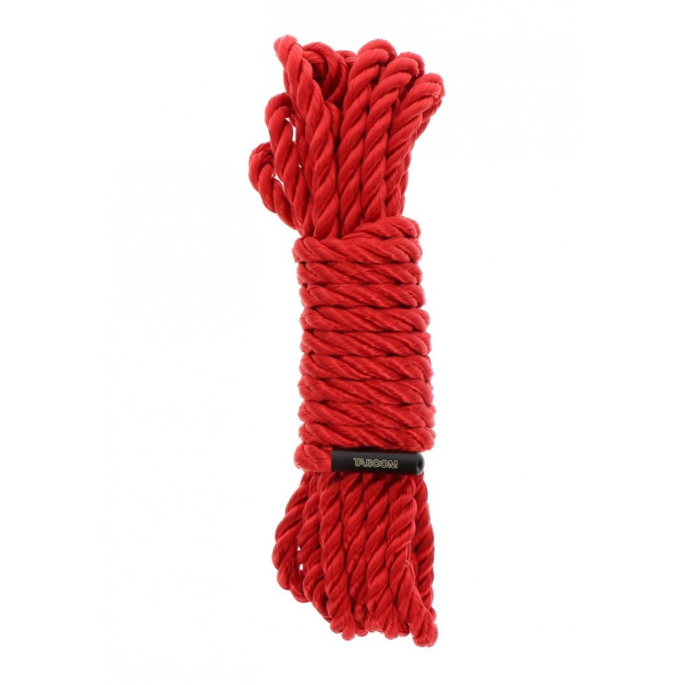 Секс игрушки - Веревка для бондажа Taboom, 5 м, красная 2