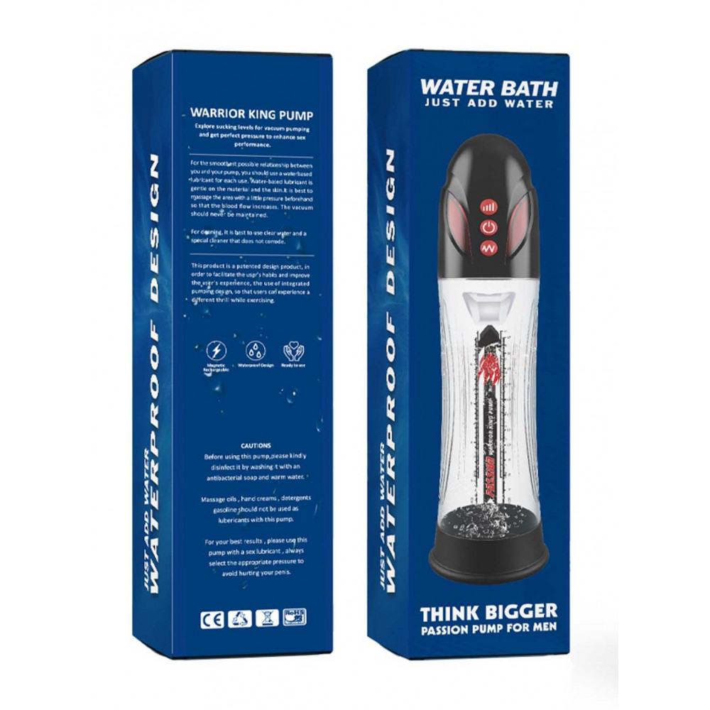  - Водонепроникна, автоматична вакуумна помпа із зарядкою від USB CANWIN Water Bath, P416AU 10