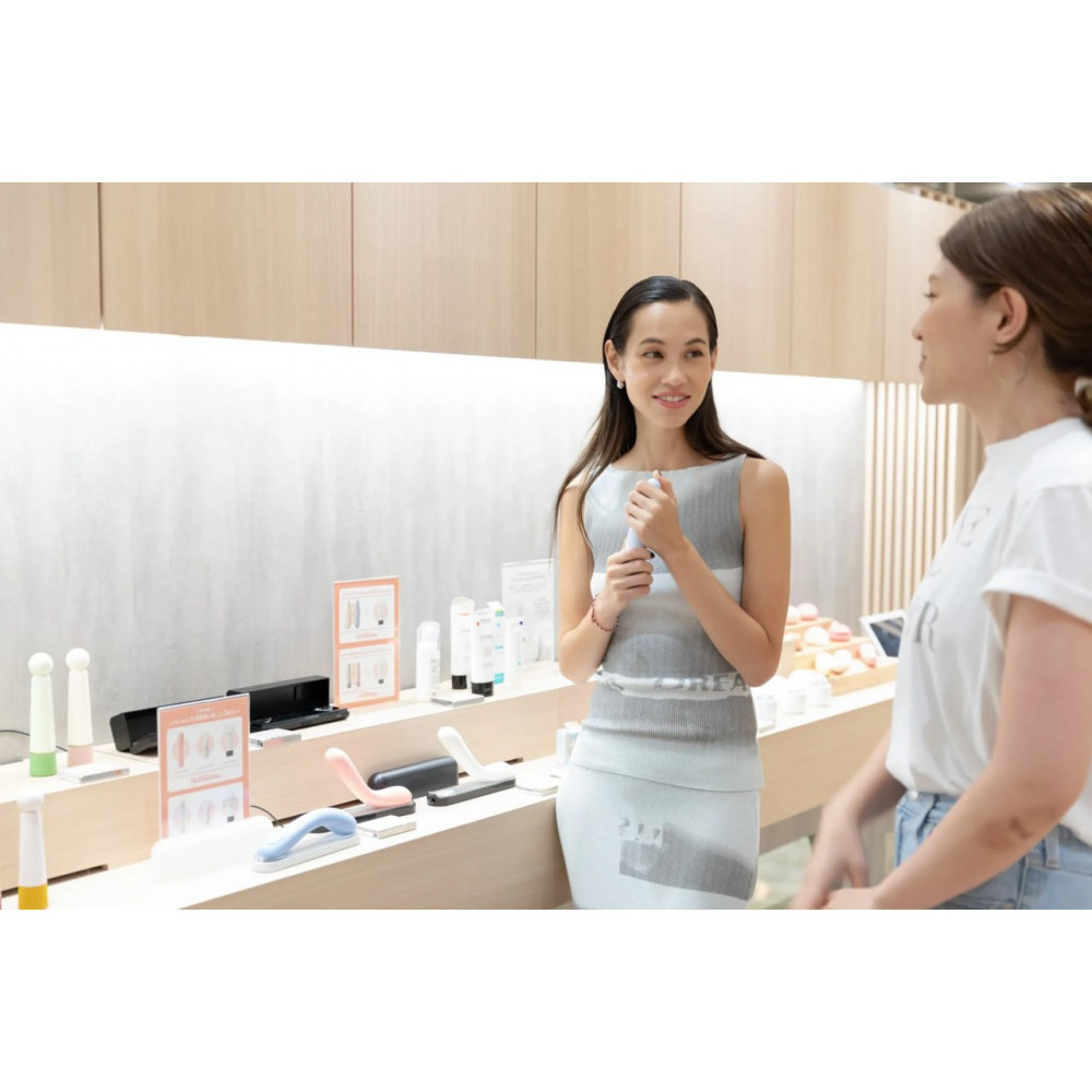 Різне - Вібратор для клітора Iroha Midori, медичний силікон, рожевий 10