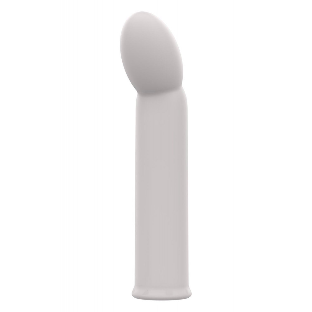  - Вибратор Dream Toys Nude Aulora для точки G, серый