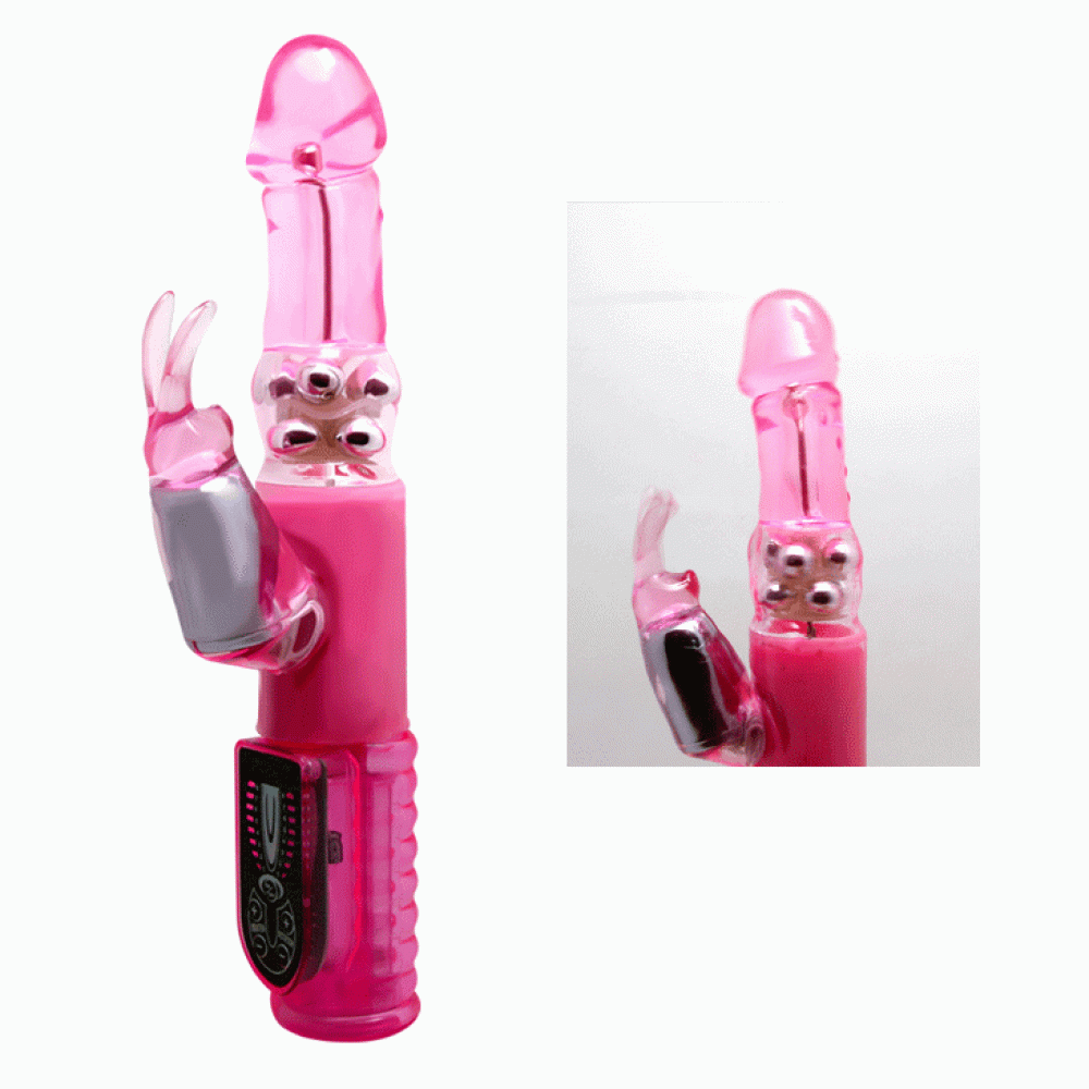 Різне - Вібратор із стимулятором клітора та функцією ротації BAILE - Pleasurizer Legend toyz, 8 vibration functions 8 rotation functions, BW-043005 4