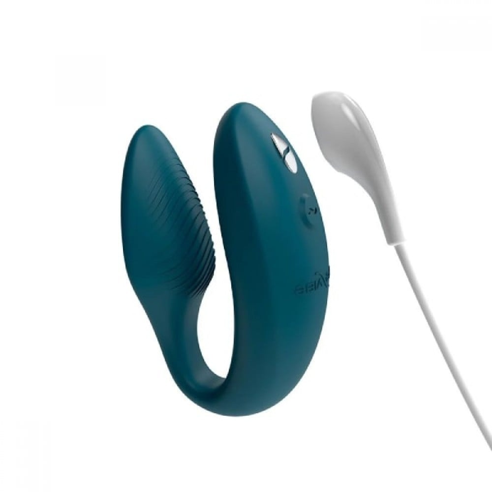  - Инновационный смарт вибратор We Vibe Sync 2 Velvet Green для пары, зеленый 3