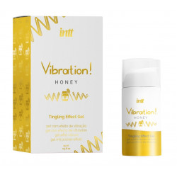 Рідкий вібратор Intt Vibration! Honey зі смаком меду, 15 мл