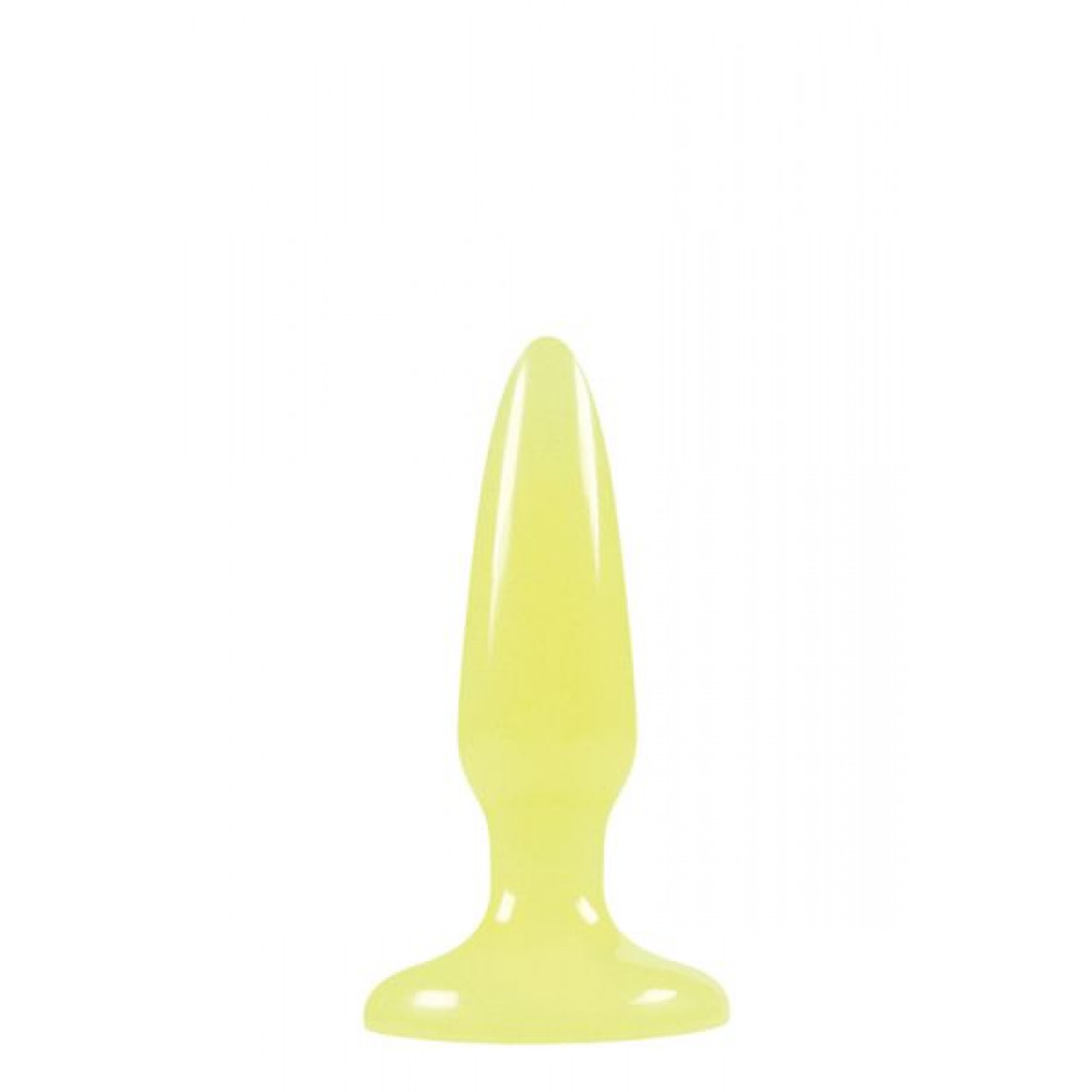 Анальная пробка - Анальная пробка FIREFLY PLEASURE PLUG MINI YELLOW