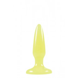 Анальная пробка FIREFLY PLEASURE PLUG MINI YELLOW