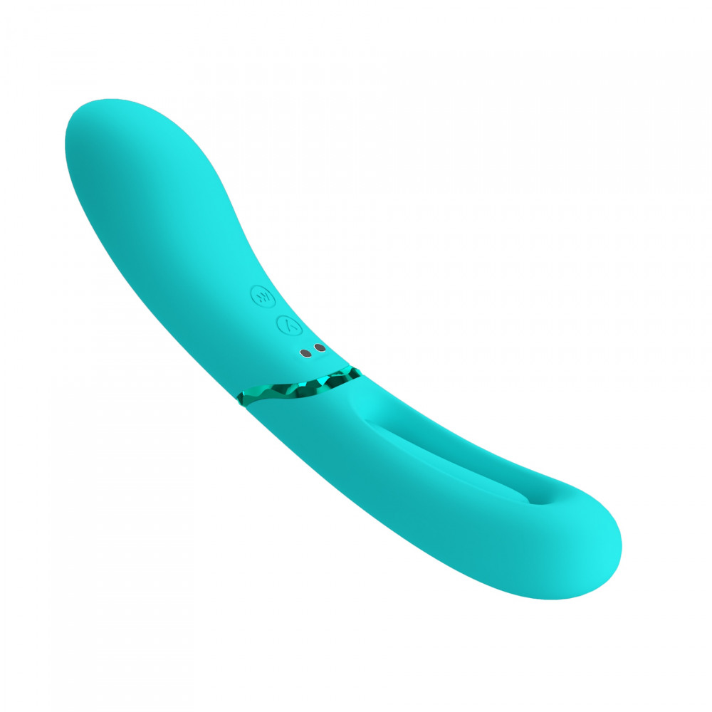 Різне - Вібромасажер для стимуляції точки G PRETTY LOVE ROMANCE - Lexie Light green, MC63-1 4