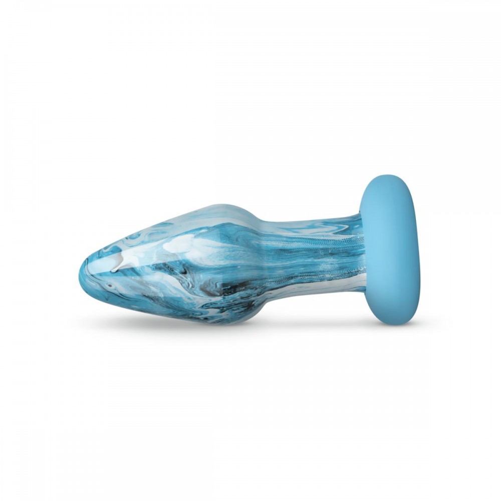 Секс игрушки - Анальна пробка Gildo - Ocean Curl Glass Butt plug 6