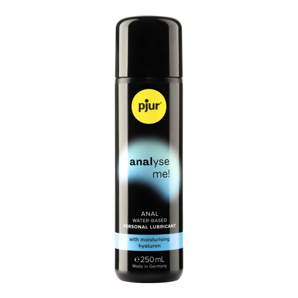 - Анальне мастило Pjur Analyse Me! Comfort Water 250 мл, на водній основі