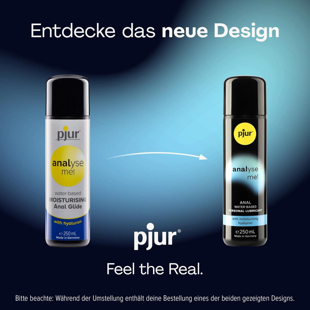 - Анальне мастило Pjur Analyse Me! Comfort Water 250 мл, на водній основі 1