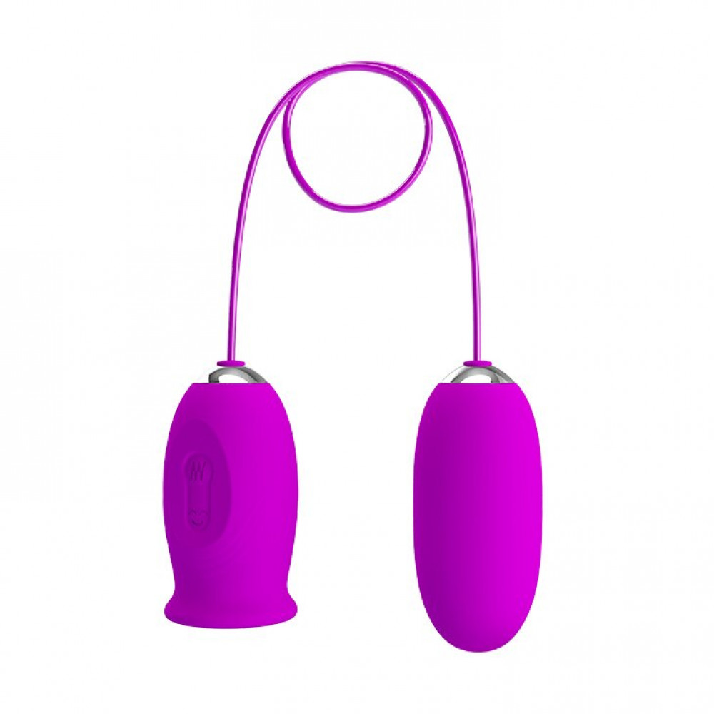 Різне - Гнучкий стимулятор віброяйце + стимулятор клітора PRETTY LOVE - Daisy Youth, BI-014749 1