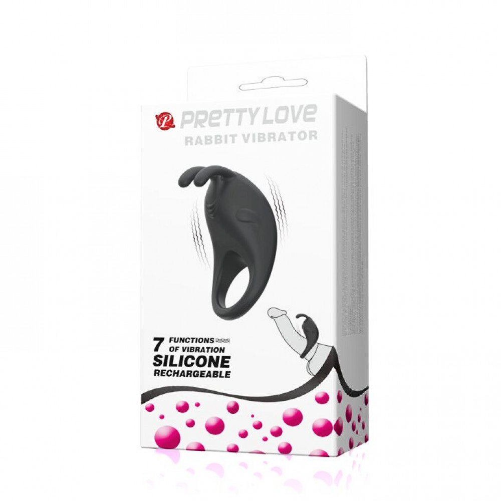  - Кільце ерекційне серії Pretty Love-RABBIT VIBRATOR, BI-210152 10