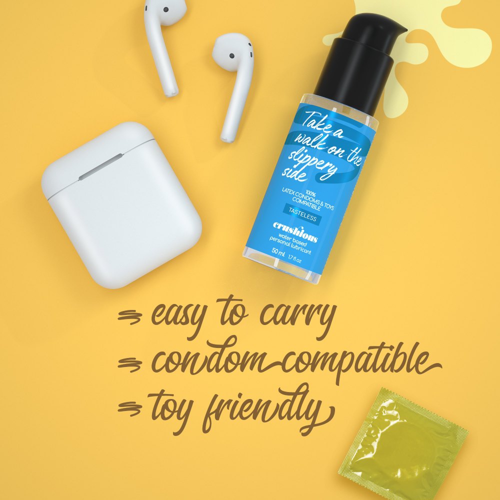 Різне - Лубрикант на водній основі Crushious Tasteless, 50 мл 5