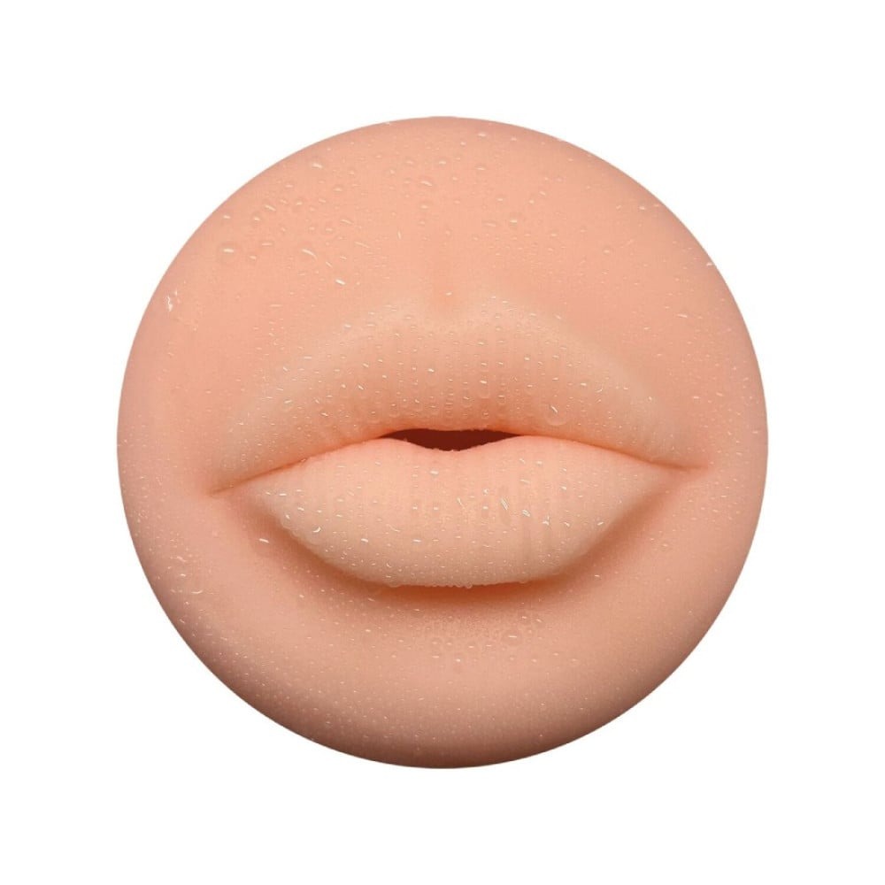 Разное - Мастурбатор в виде рта Alive Maxi Flex в белой колбе 1