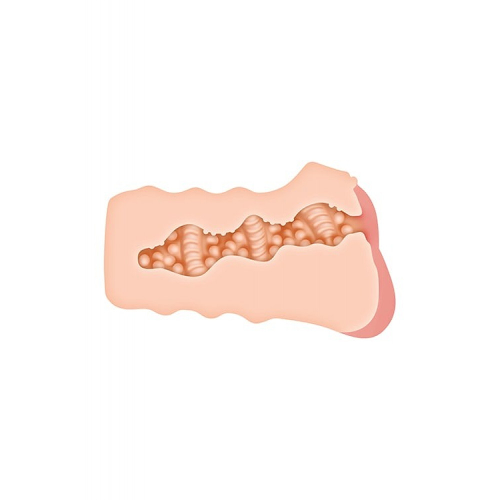 Мастурбаторы без вибрации - Мастурбатор вагина Zero Tolerance Riley Reid, телесный 6