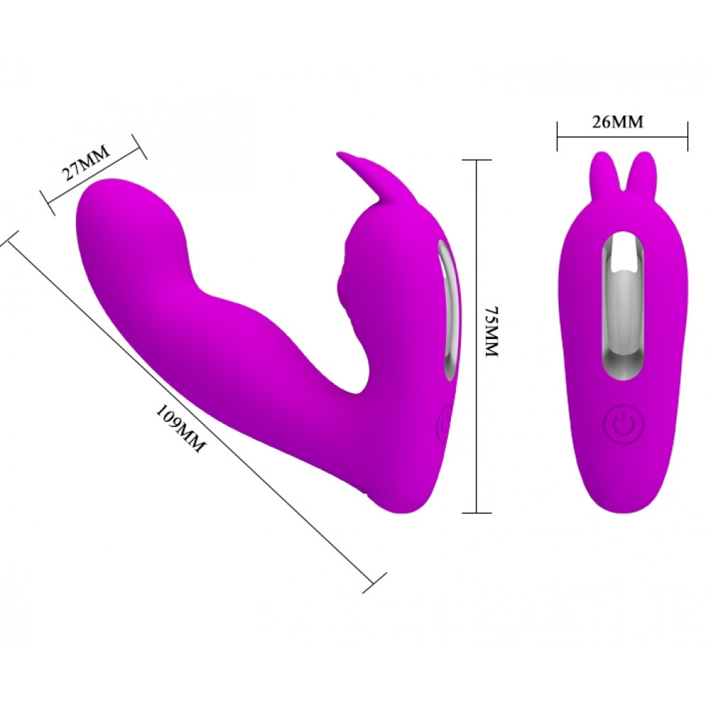 Різне - Мультифункціональний вібростимулятор на пульті управління Pretty Love Josephine Violet, BI - 014843W 5