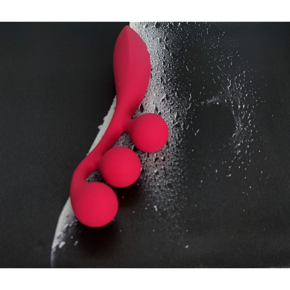 Разное - Мультивибратор Satisfyer Tri Ball 1 с тремя моторами, розовый 5