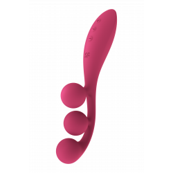 Мультивібратор Satisfyer Tri Ball 1 з трьома моторами, рожевий