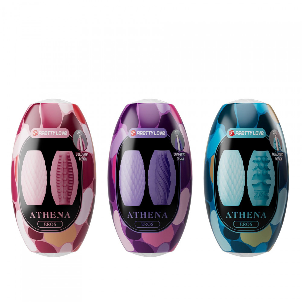 Різне - Набір із 15 шт мастурбаторів Pretty Love - Athena EROS, BM-00900T99H 2