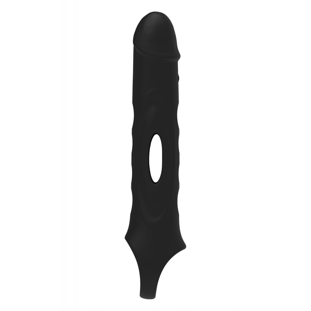 Разное - Насадка на пенис с вибрацией Dream Toys Ramrod и пультом управления, черная 3