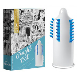 Насадка-презерватив одноразова з еластичними вусиками EGZO Tought cat