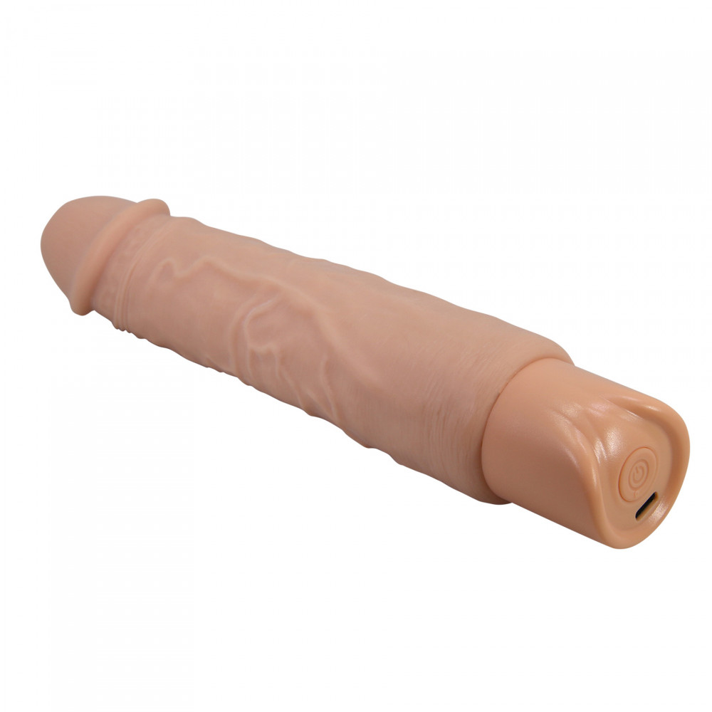 - Перезаряжаемый вибратор реалистик Pretty Love - Rufus Realistic Vibrating Dildo, BW-500082 6